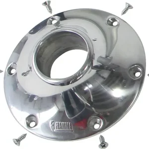 Aufbaurossette chrom für Tischfuß 70 cm Beliebt