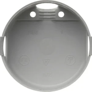 Berührungsschutzdose Berker flach Farbe grau Ø 45 mm Zertifiziert
