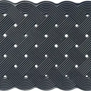Fußmatte ARISOL Love knot 62 x 47 cm Farbe schwarz Solange Der Vorrat Reicht