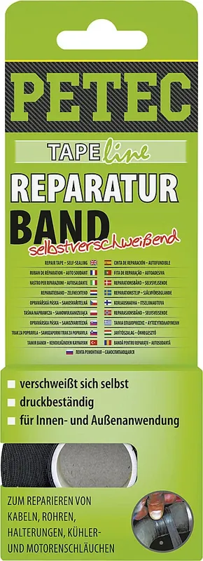 Expressversand Reparaturband Petec selbstschweißend 5 m x 19 mm