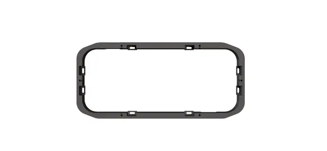 Markenware Montagerahmen FUSION Panel Stereo Spacer zur Aufputz Montage