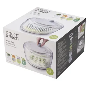 Solange Der Vorrat Reicht 4 in 1 Salatzubereitungs-Set Joseph Joseph