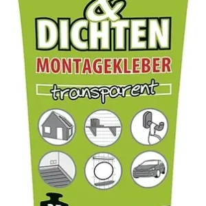 Montagekleber Petec Kleben & Dichten Inhalt 80 g Farbe transparent Preisknaller