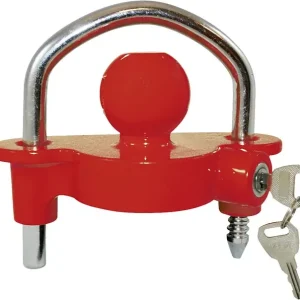 Kupplungschloss H.A.B.A. Alu Queen Farbe rot Highlight