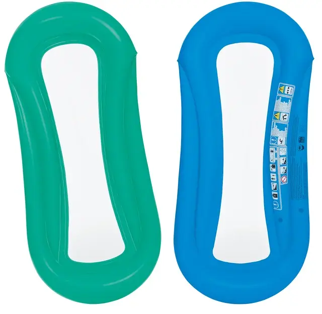 Preiswert Wasser-Hängematte HAPPY PEOPLE Farbe hellblau/blau oder orange/grün farblich sortiert