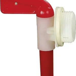 Auslaufhahn 3 / 4 Zoll – Gewinde Auslauf Ø 10 mm Farbe rot Saisonangebot
