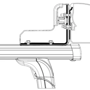 Adapter THULE zu Wandmarkise Omnistor 3200 Roof Rack Direktkauf