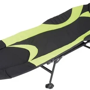 Feldbett EuroTrail Queen Farbe schwarz/lime Must-Have