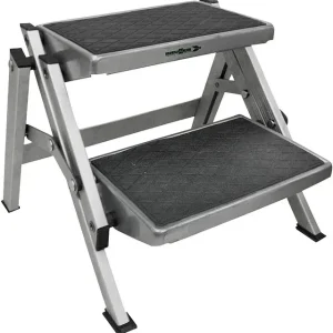 Trittstufe Brunner Ruckstep Alu Traglast 150 kg 51,5 x 19,5/38,5 x 53 cm Nur Für Kurze Zeit
