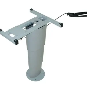 Einsäulen-Hubtisch Primero Comfort HSK Höhe 32,5 – 68,5 cm Farbe silbergrau Letzte Chance