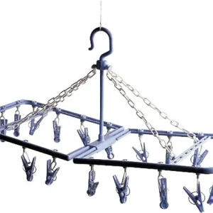 Wäschespinne BRUNNER klappbar 70 x 34 cm Farbe blau Neu Im Sortiment
