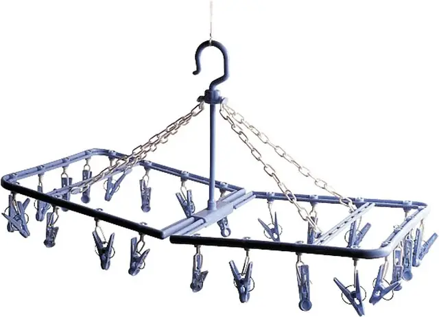 Wäschespinne BRUNNER klappbar 70 x 34 cm Farbe blau Neu Im Sortiment