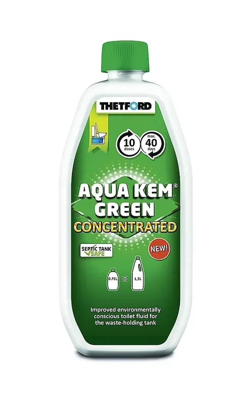 Toilettenflüssigkeit Aqua Kem green Konzentrat Inhalt 0,75 L Abverkauf