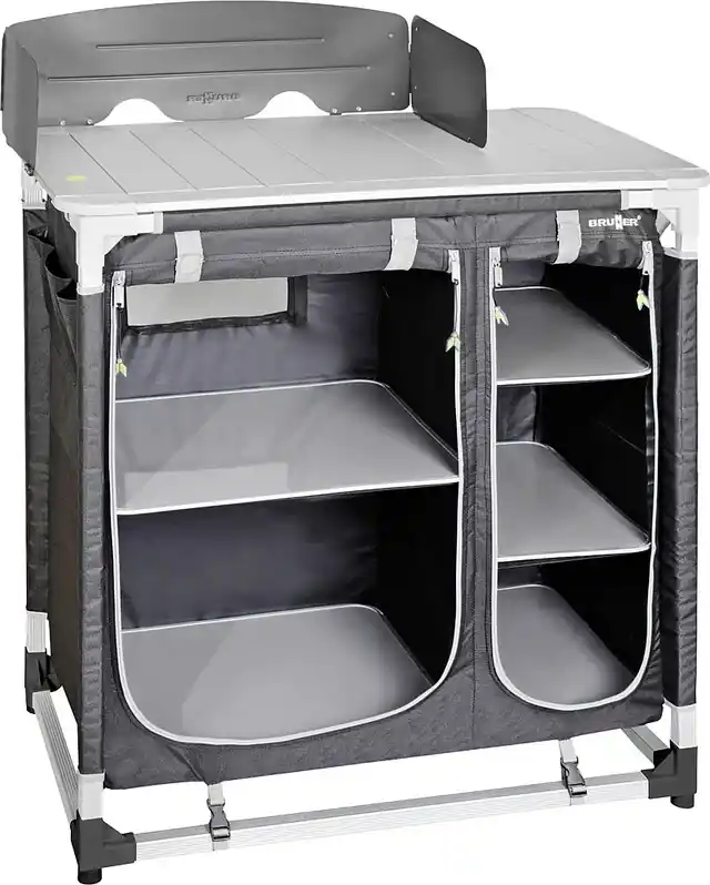Zertifiziert Kochbox Brunner Azabache CT Square Farbe schwarz grau