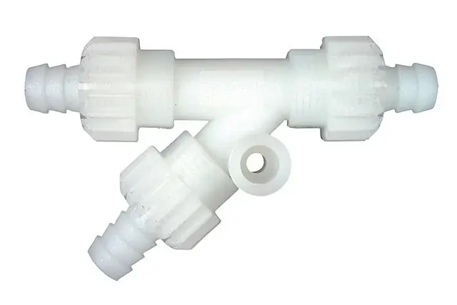 Abverkauf Y-Stück 45° M15 x 1,5 mit Muttern