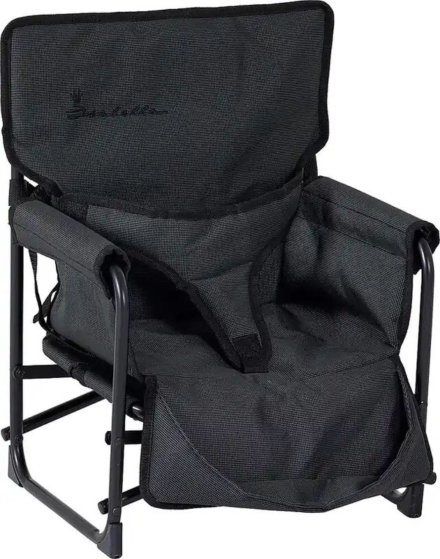 Kindersitz Isabella für Campingstuhl klappbar Farbe schwarz Preisreduziert