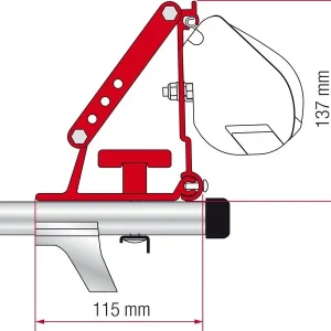 Wochenendangebot Kit FIAMMA Auto zu Markisenadapter passend für F35, F45S, Sackmarkise Compass
