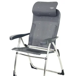 Preisreduziert Klappstuhl CRESPO Compact anatomisch Alu Farbe anthrazit