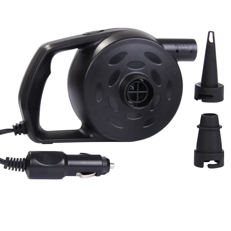 Blueborn Elektro Luftpumpe P110 elektrische 12V Pumpe 110W Kompressor 2 Luftdüsen 450 L/min 1,1 PSI Nur Heute