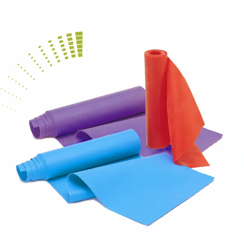 Carnegie 3x Gymnastikband, 3 Widerstände, 120x15 Trainingsband Latex Fitness-Band, Expander Tube Must-Have