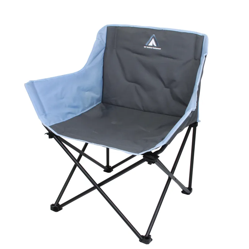 10T Campingstuhl Jace Arona XXL Klappstuhl bis 130 kg Stuhl mit Getränkehalter + Seitentasche Zertifiziert