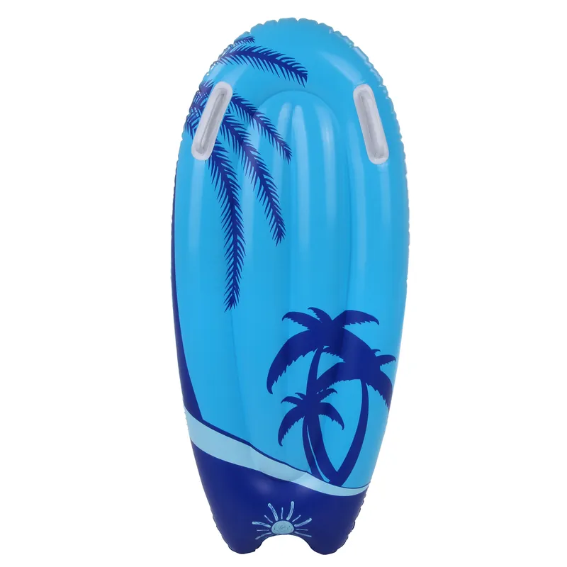 Neu Im Sortiment Jilong Kick-Board Blue Wave Wakeboard 95x45x15 cm Schwimmbrett Surfbrett Wellenreiter Luftmatratze