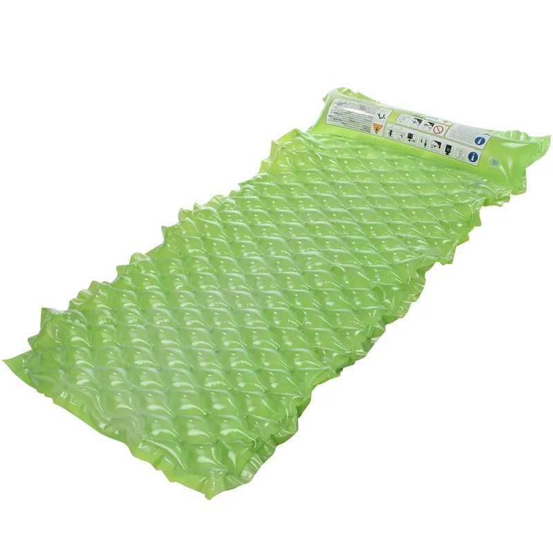 Sonderangebot Jilong Wave Mat Green 218x88cm Schwimmmatte Luftmatratze Strandmatte Poolliege Wasserliege