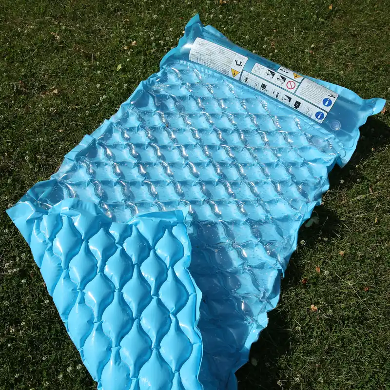Jilong Wave Mat Blue 218x88cm Schwimmmatte Luftmatratze Strandmatte Poolliege Wasserliege Preiswert