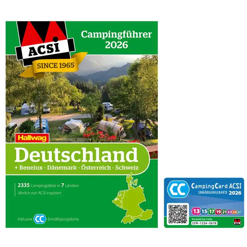 Saisonangebot ACSI Campingführer Deutschland 2026