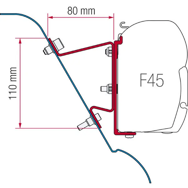 Fiamma Kit F45 - Sprinter H3 u. Crafter H3 Schnäppchen