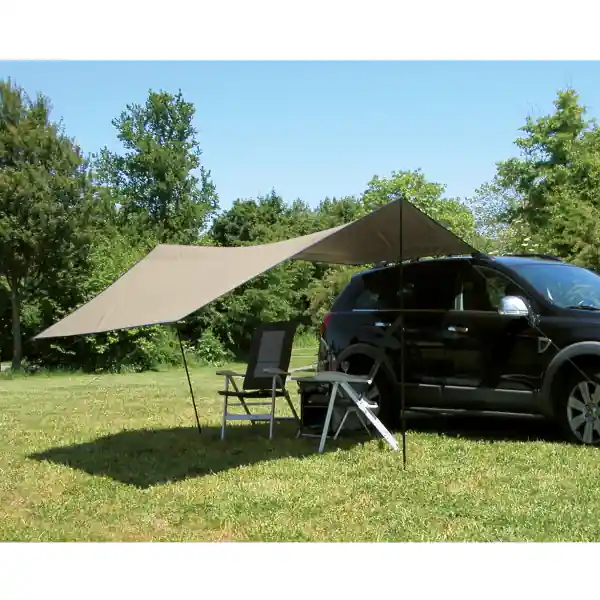 Nur Für Kurze Zeit Euro Trail Sonnensegel Tarp Carside, 365 x 365 cm