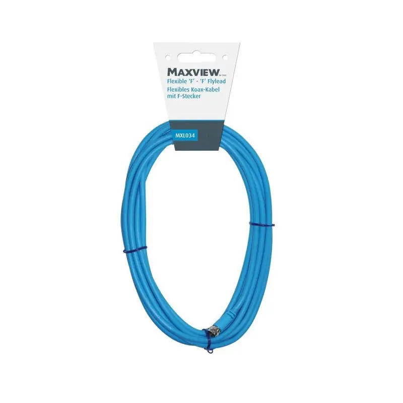 Maxview Flexibles Koax-Kabel 20 m, mit F-Stecker Markenware