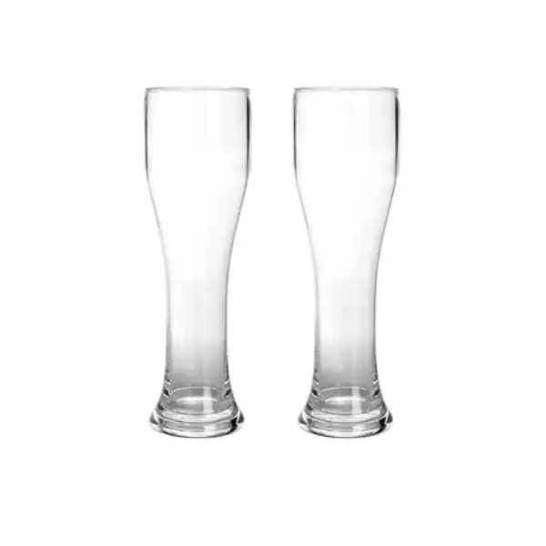 Schnäppchen Gimex Weizenbierglas klar (2er Set)