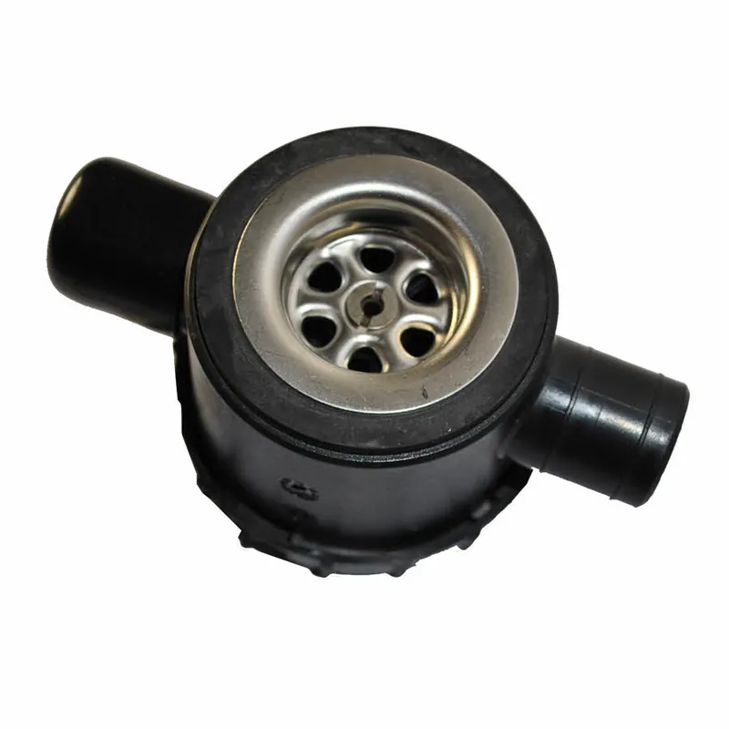 Abverkauf Wasserablauf 33 mm mit Siphon, 2 Anschlüsse
