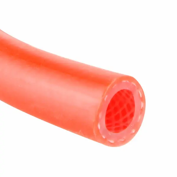 Billig PVC Heißwasserschlauch Ø 10 x 3 mm, rot - Meterware