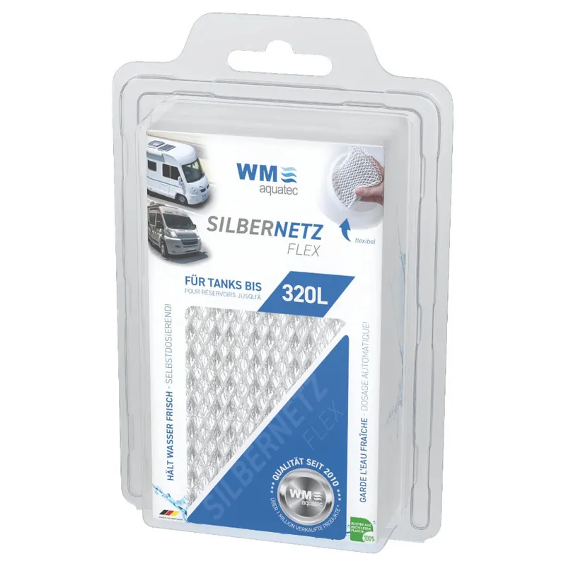Sichere Zahlung WM aquatec Silbernetz flex für Wasserkonservierung - Tankinhalt 320 Ltr.