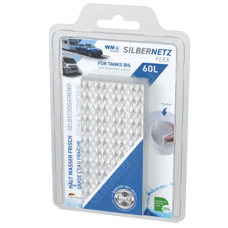 WM aquatec Silbernetz flex für Wasserkonservierung - Tankinhalt 60 Ltr. Finale Aktion