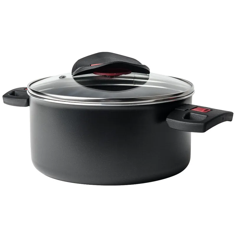 Preisreduziert Ballarini Click & Cook Kochtopf M mit Glasdeckel - 20 cm