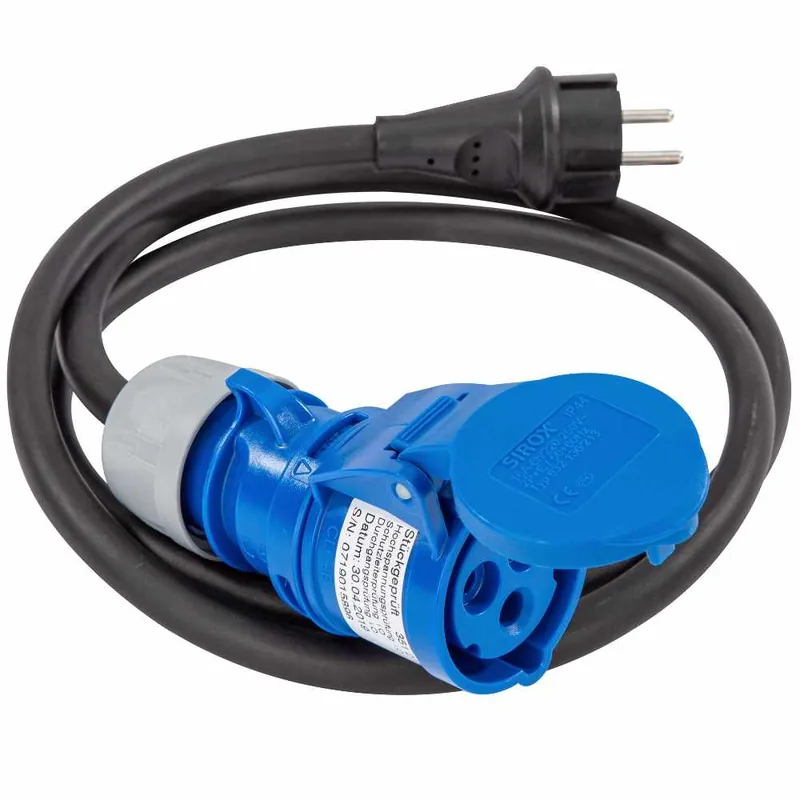 Knallerangebot Weingärtner Adapterkabel Schuko - CEE-Kupplung, 1,5 m