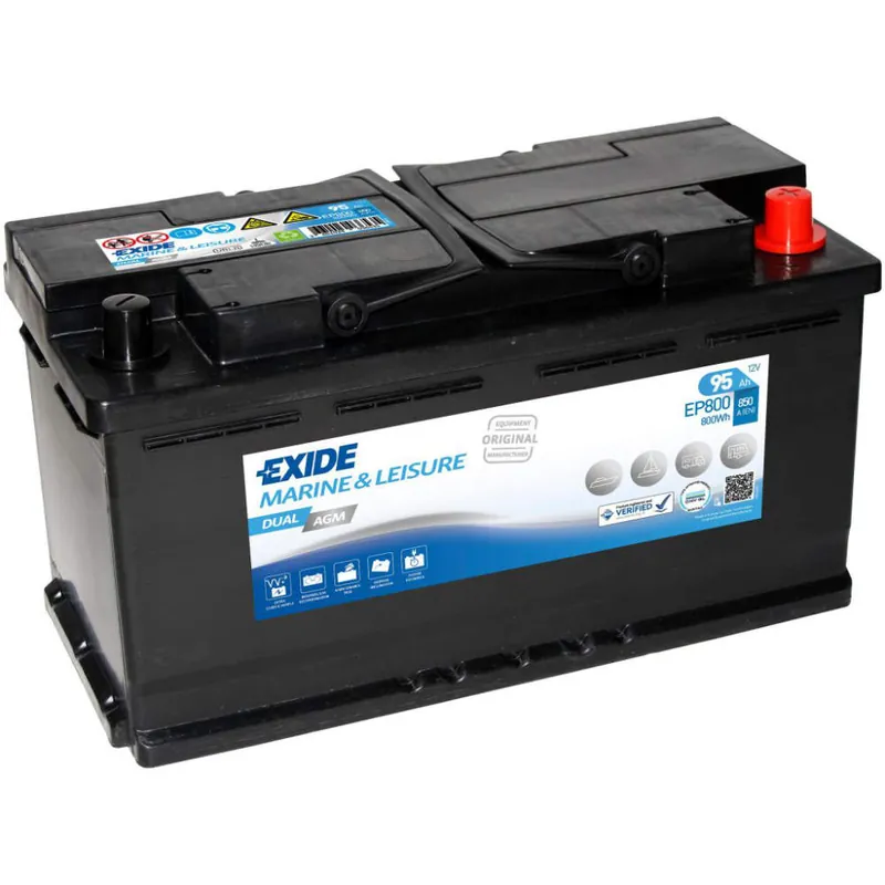 Exide Dual AGM EP 800 - 92 Ah Bestpreis