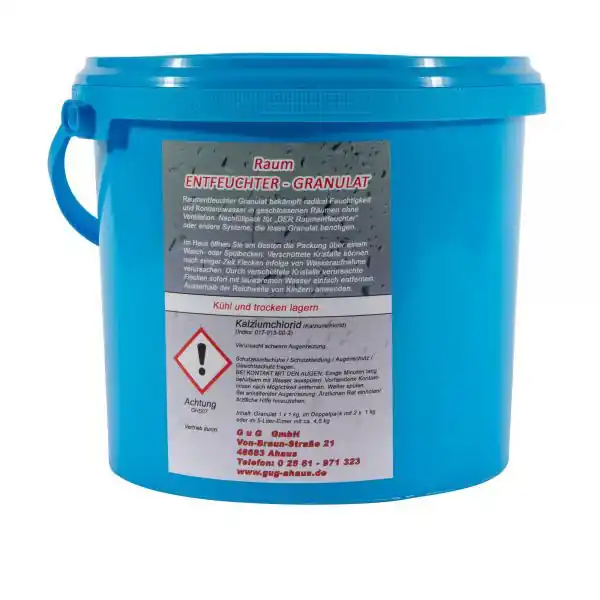 Schnäppchen GUG Raumentfeuchter-Granulat Nachfüllpack 5-ltr Eimer