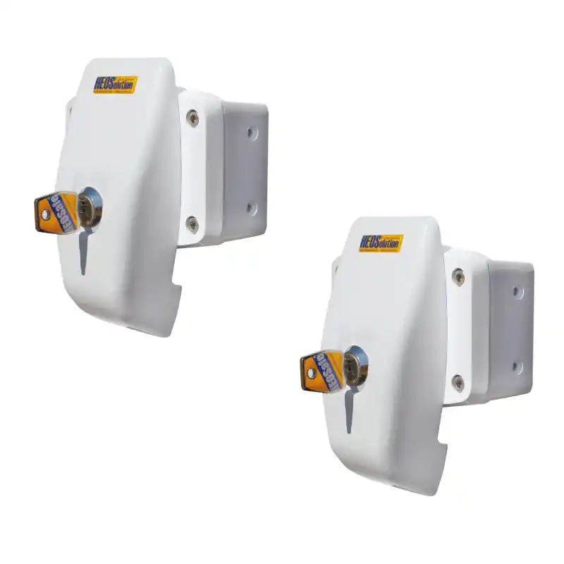 Top-Angebot HeoSafe 1750 Door Frame Lock - 2 Stück gleichschließend