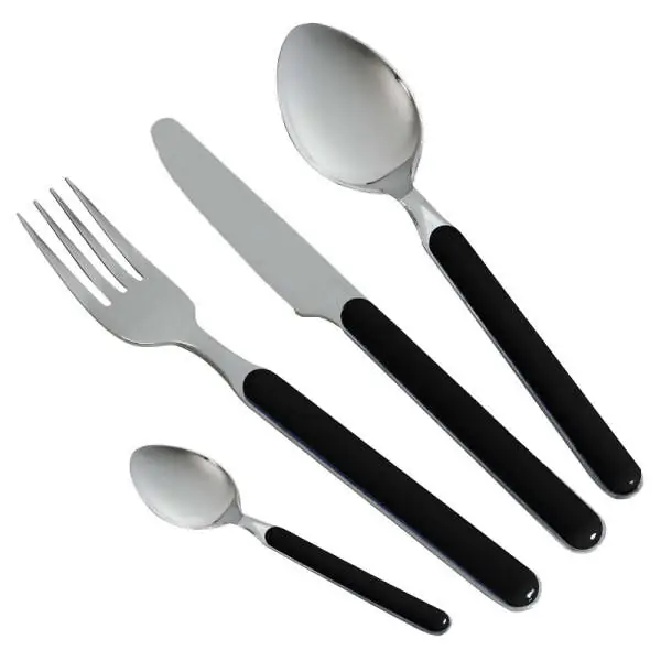 Brunner Besteckset Delice, 16-teilig schwarz Geprüft