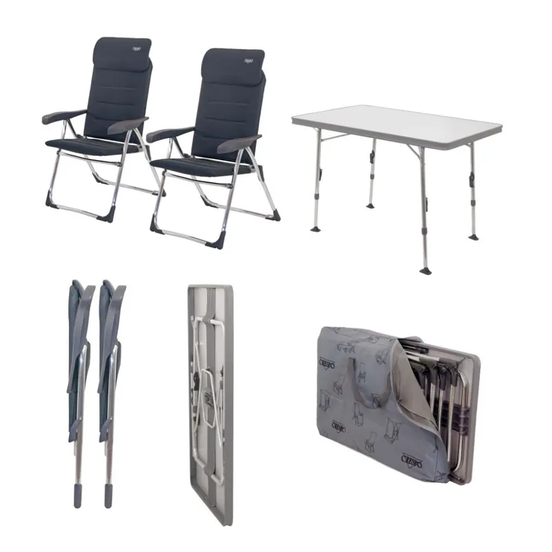 Crespo Stuhl-/ Tischset Valencia gepolstert, ohne Fußauflage Begrenztes Angebot