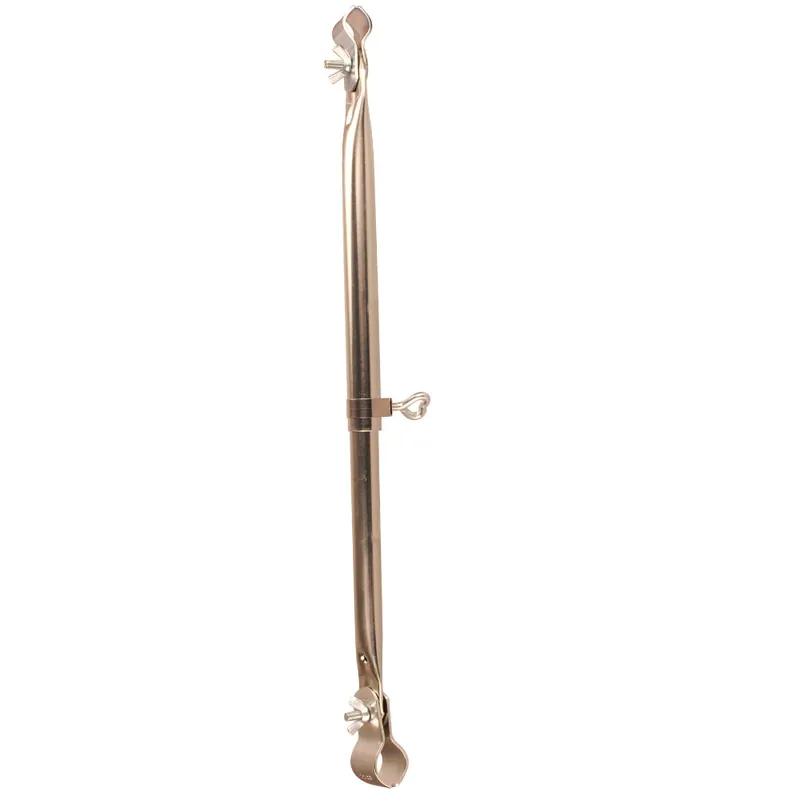 Schellenstange / Verandastange Stahl 22 mm / 35 - 50 cm Preisreduziert