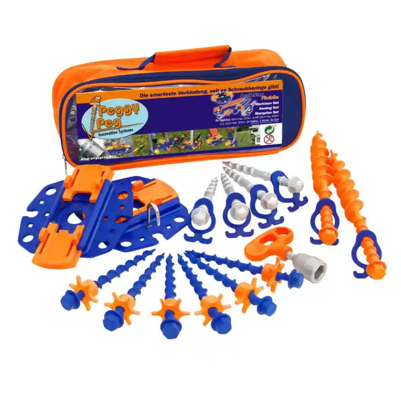 Knallerangebot Peggy Peg Fix & Go/Peg & Stop, Markisenset