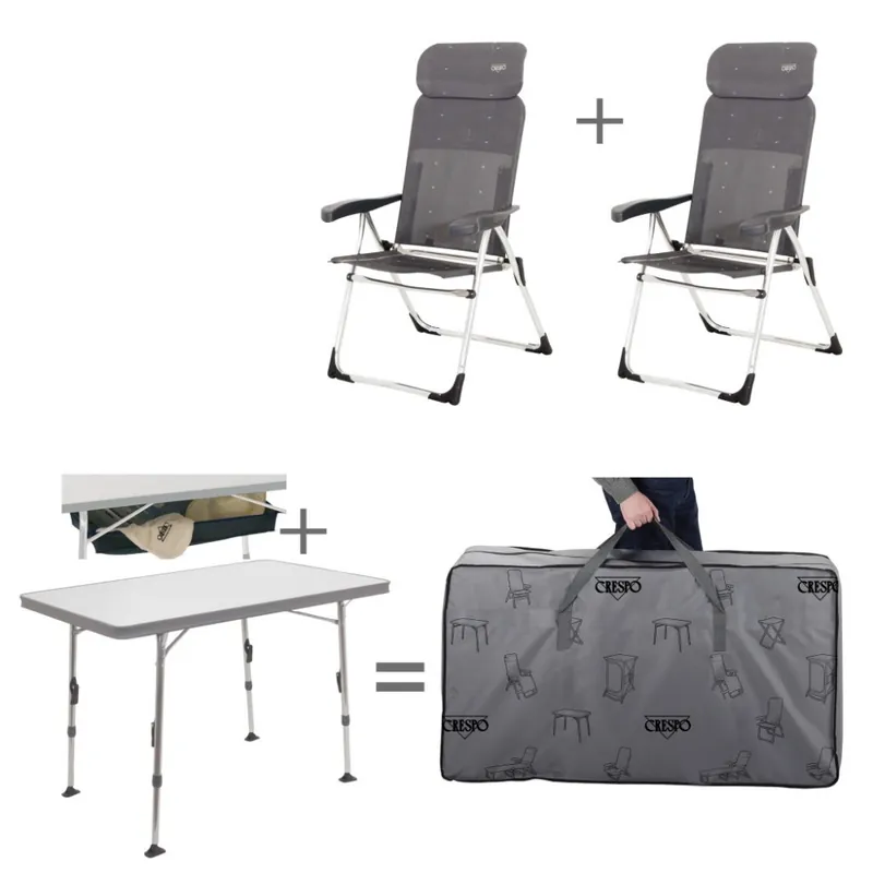Crespo Stuhl-/ Tischset Valencia ungepolstert, ohne Fußauflage Angebot