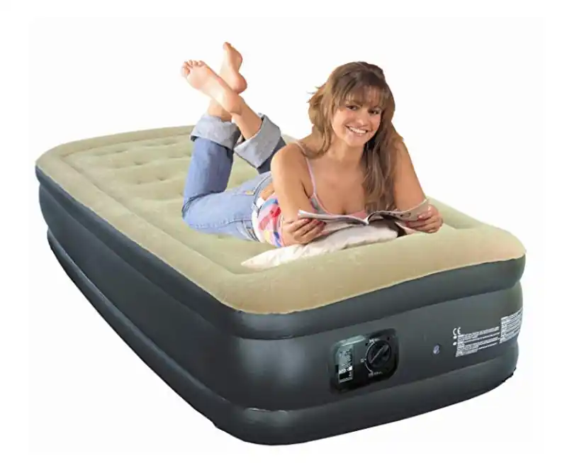 Super-Preis Happy People Luftbett Single, 196 x 97 cm, mit integrierter Pumpe