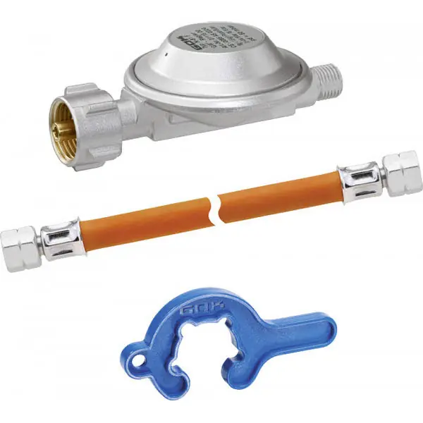 Neue Kollektion GOK Regler-Schlauch-Set, 50 mbar, Schlauch 80 cm