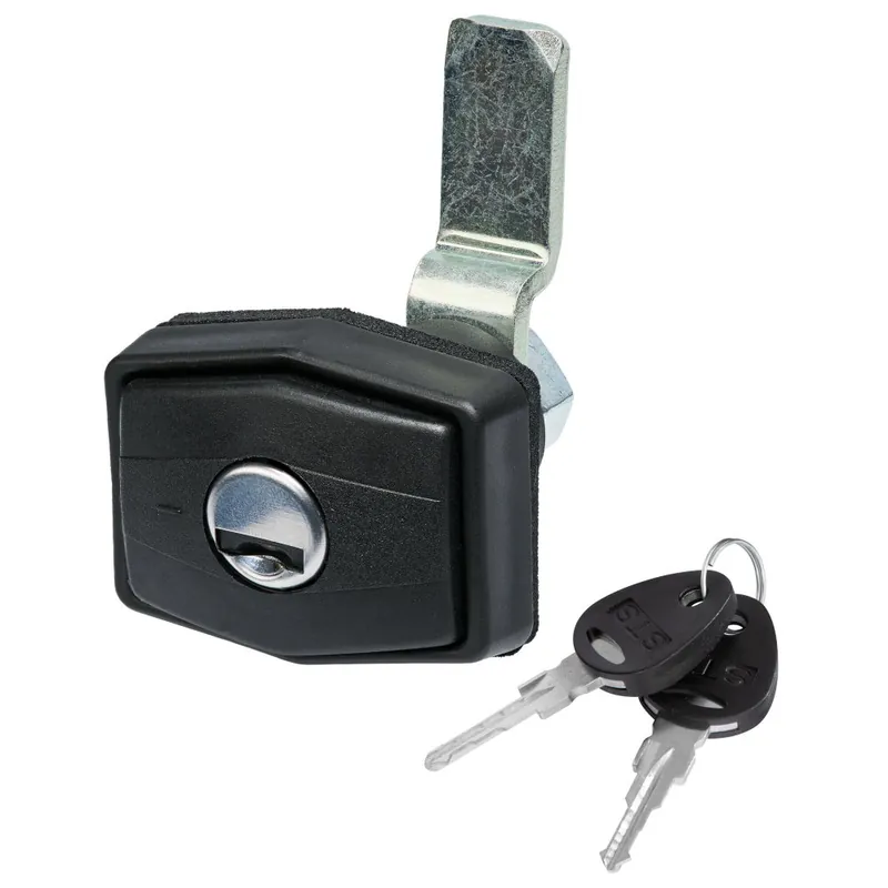 Markenprodukt STS Hexagon, Druckdrehverschluss für STS/Zadi, inkl. Zylinder, schwarz